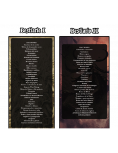 Bestiario de Dungeon Universalis. 2