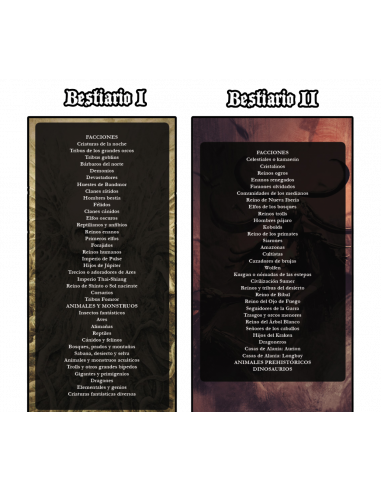 Bestiario I (español)