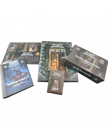 Infinite Quests, a big expansion set for Dungeon Universalis