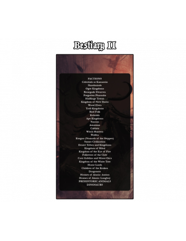 Bestiary II (idioma inglés)